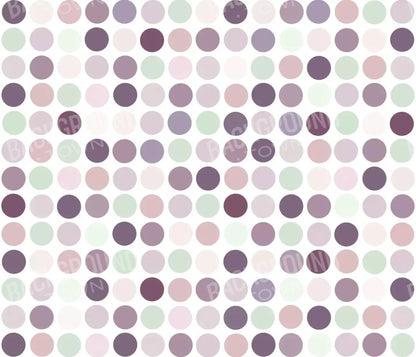Plum Dottie 12X10 Ultracloth ( 144 X 120 Inch ) Backdrop