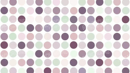 Plum Dottie 14X8 Ultracloth ( 168 X 96 Inch ) Backdrop