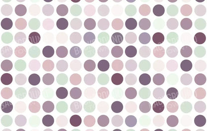 Plum Dottie 16X10 Ultracloth ( 192 X 120 Inch ) Backdrop