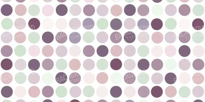 Plum Dottie 20X10 Ultracloth ( 240 X 120 Inch ) Backdrop