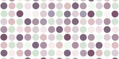 Plum Dottie 20X10 Ultracloth ( 240 X 120 Inch ) Backdrop
