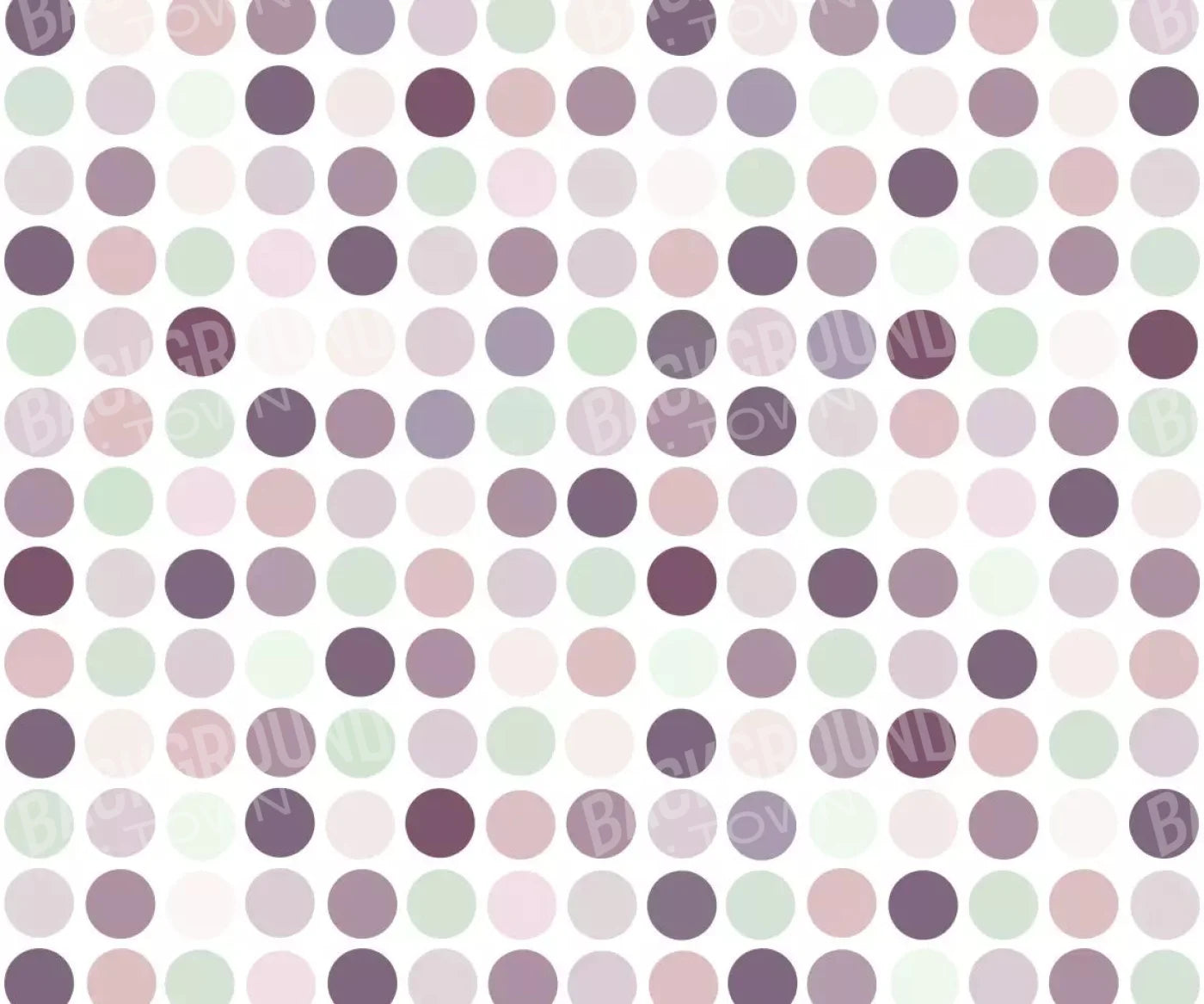 Plum Dottie 5X42 Fleece ( 60 X 50 Inch ) Backdrop