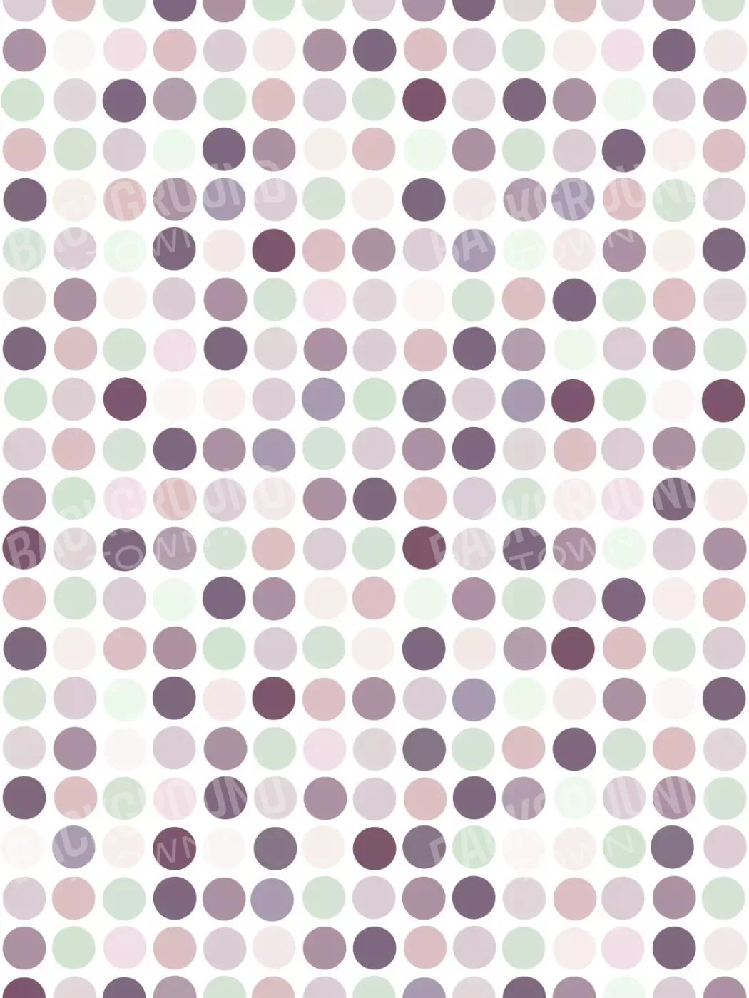 Plum Dottie 5X7 Ultracloth ( 60 X 84 Inch ) Backdrop