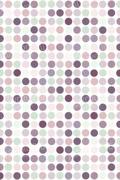 Plum Dottie 5X8 Ultracloth ( 60 X 96 Inch ) Backdrop