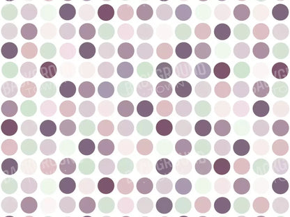Plum Dottie 7X5 Ultracloth ( 84 X 60 Inch ) Backdrop