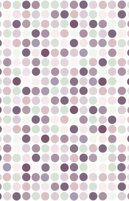 Plum Dottie 8X12 Ultracloth ( 96 X 144 Inch ) Backdrop