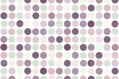 Plum Dottie 8X5 Ultracloth ( 96 X 60 Inch ) Backdrop
