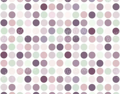 Plum Dottie 8X6 Fleece ( 96 X 72 Inch ) Backdrop
