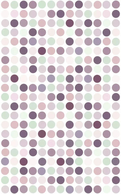 Plum Dottie 9X14 Ultracloth ( 108 X 168 Inch ) Backdrop