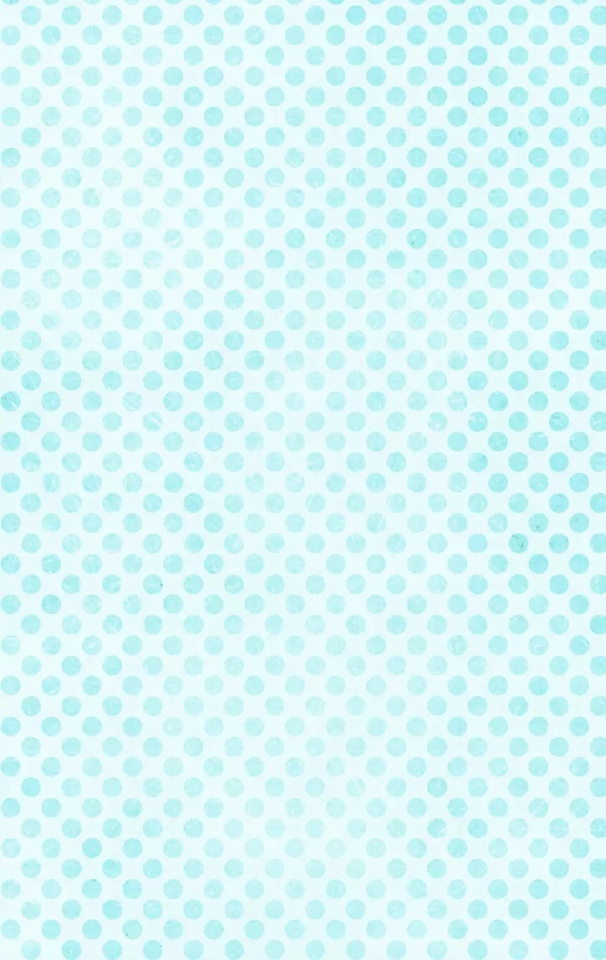 Polka Blue 10X16 Ultracloth ( 120 X 192 Inch ) Backdrop
