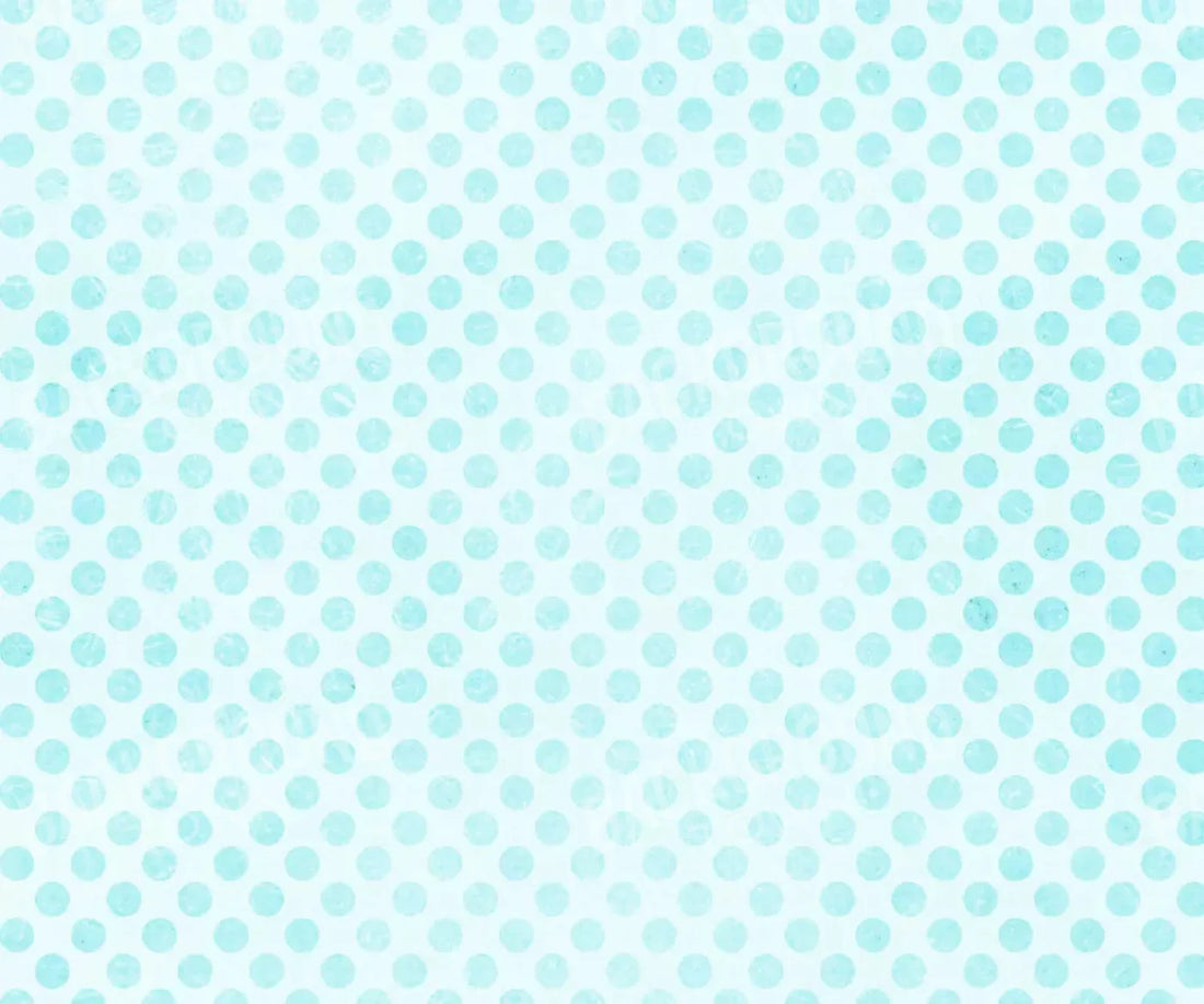 Polka Blue 5X42 Fleece ( 60 X 50 Inch ) Backdrop