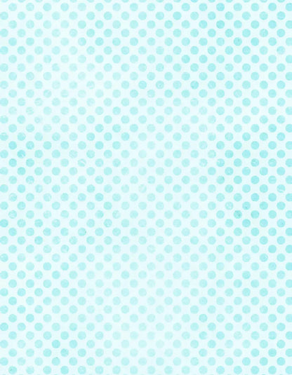 Polka Blue 6X8 Fleece ( 72 X 96 Inch ) Backdrop