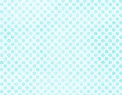 Polka Blue 8X6 Fleece ( 96 X 72 Inch ) Backdrop
