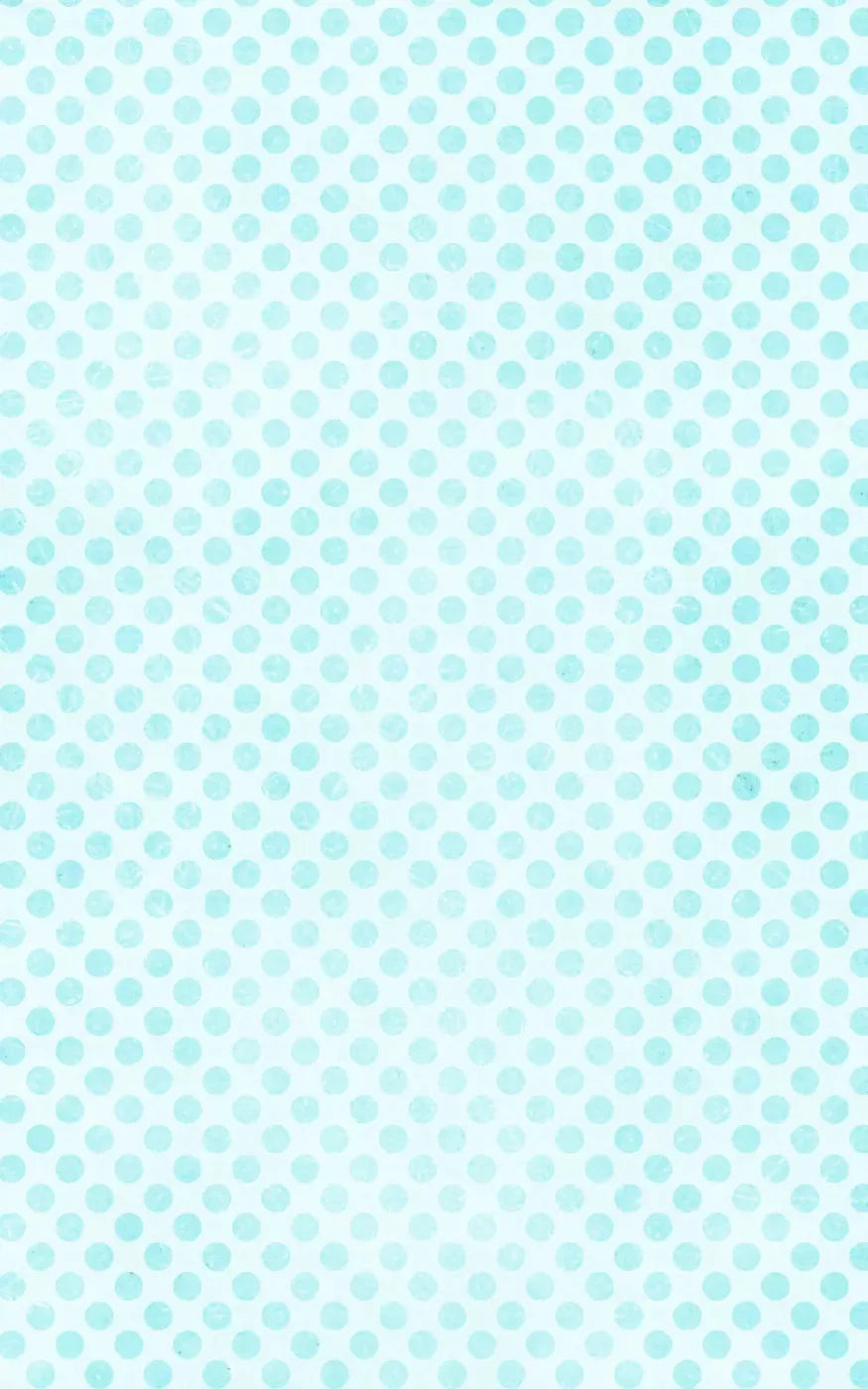 Polka Blue 9X14 Ultracloth ( 108 X 168 Inch ) Backdrop