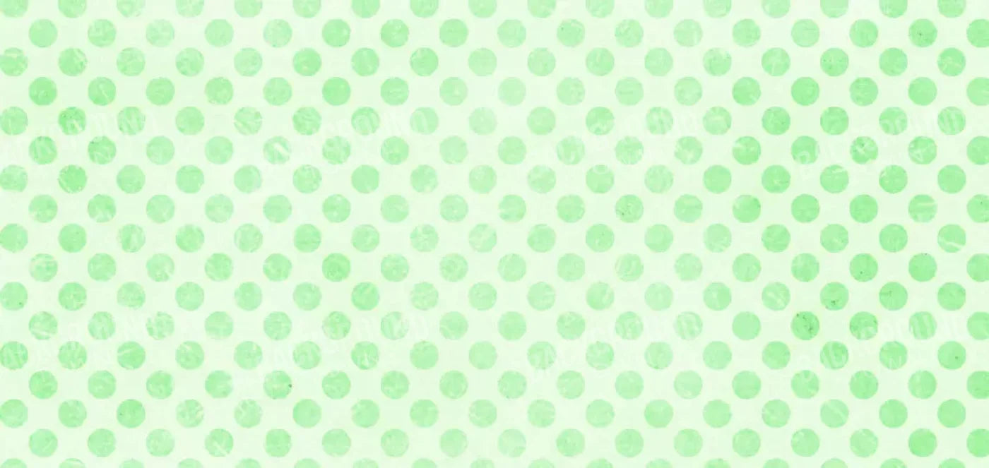 Polka Lime 16X8 Ultracloth ( 192 X 96 Inch ) Backdrop