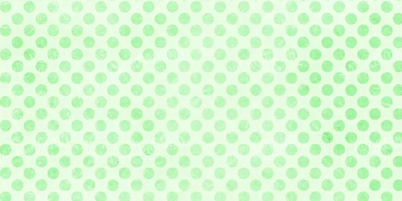 Polka Lime 20X10 Ultracloth ( 240 X 120 Inch ) Backdrop