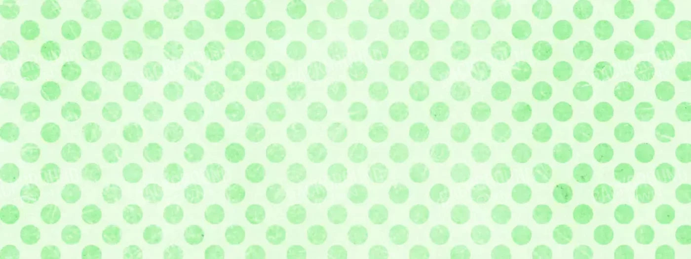 Polka Lime 20X8 Ultracloth ( 240 X 96 Inch ) Backdrop