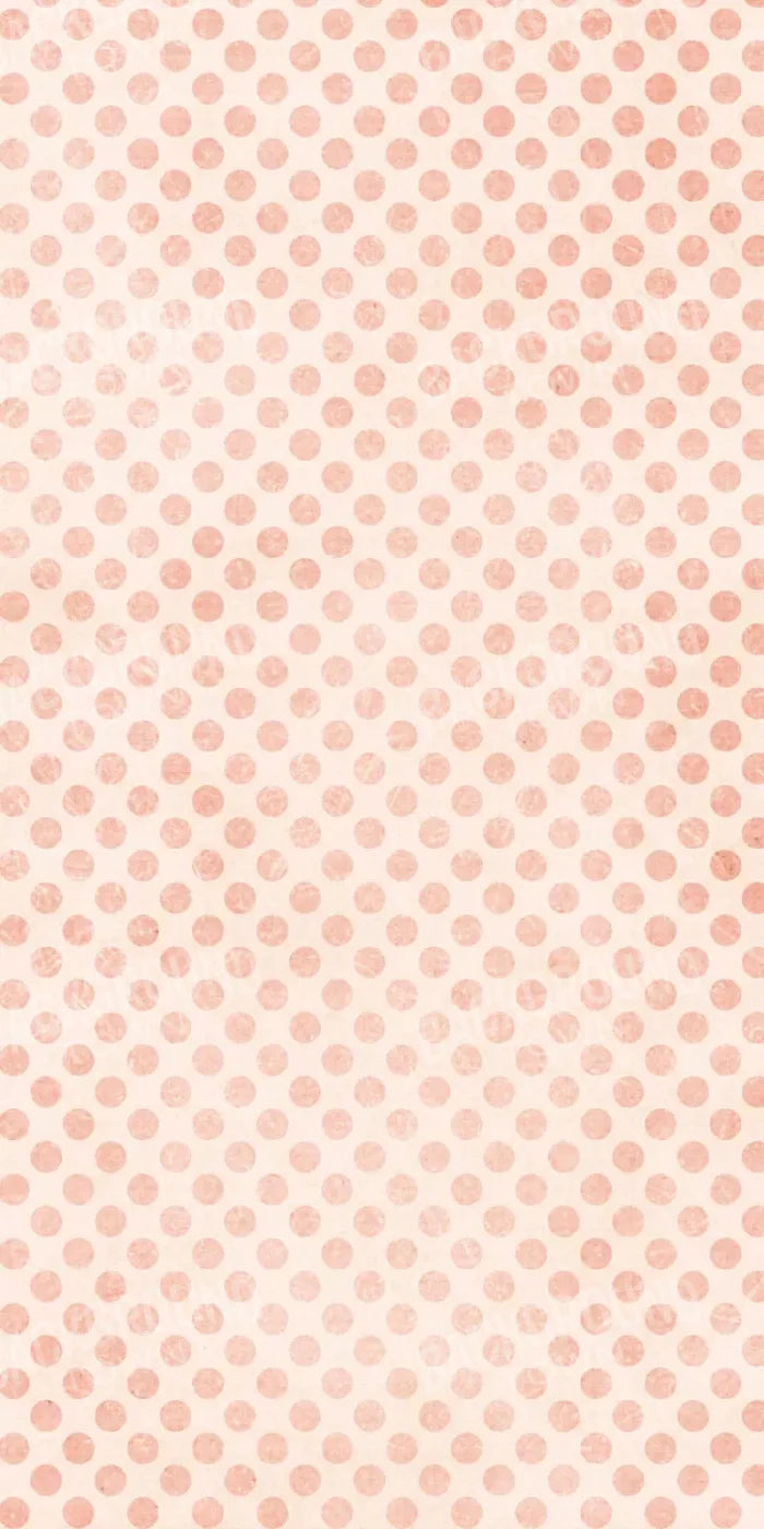 Polka Orange 10X20 Ultracloth ( 120 X 240 Inch ) Backdrop