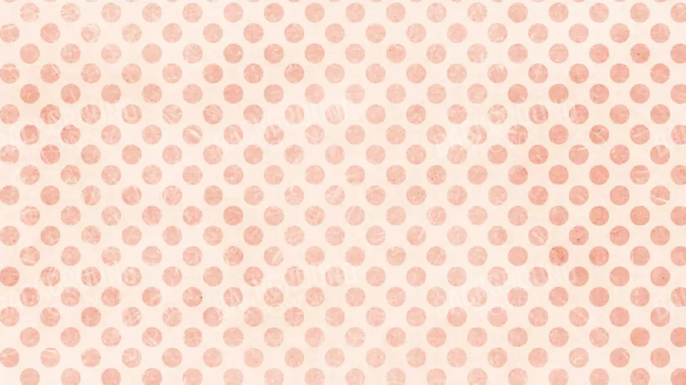 Polka Orange 14X8 Ultracloth ( 168 X 96 Inch ) Backdrop