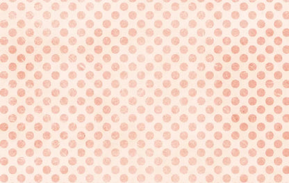 Polka Orange 16X10 Ultracloth ( 192 X 120 Inch ) Backdrop