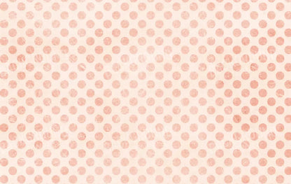 Polka Orange 16X10 Ultracloth ( 192 X 120 Inch ) Backdrop