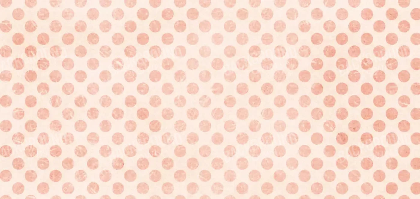 Polka Orange 16X8 Ultracloth ( 192 X 96 Inch ) Backdrop