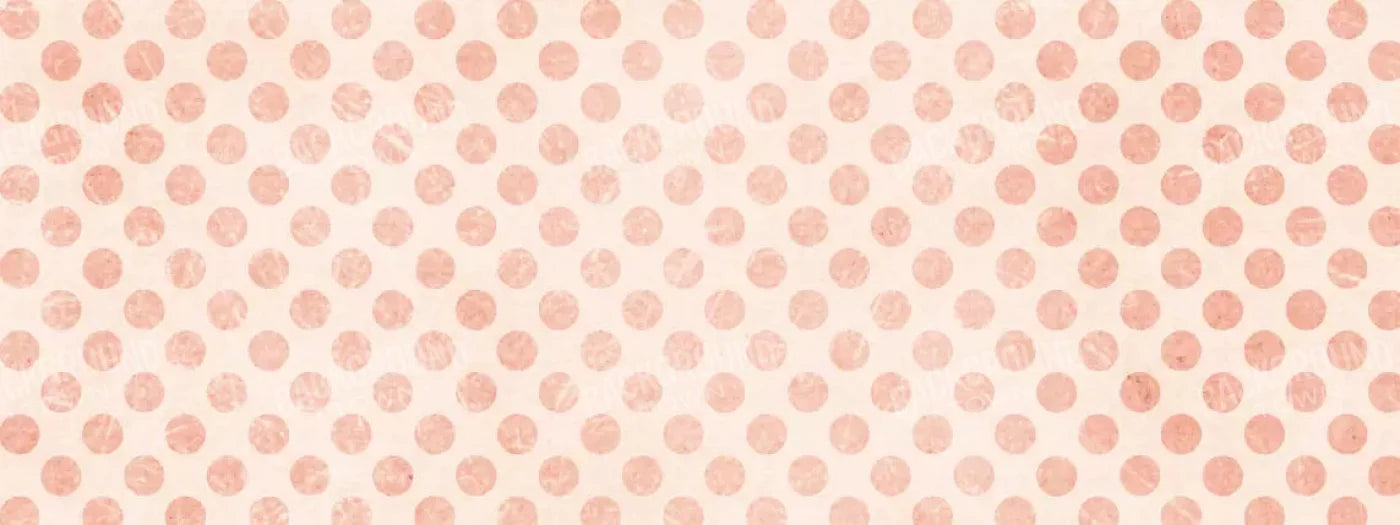 Polka Orange 20X8 Ultracloth ( 240 X 96 Inch ) Backdrop