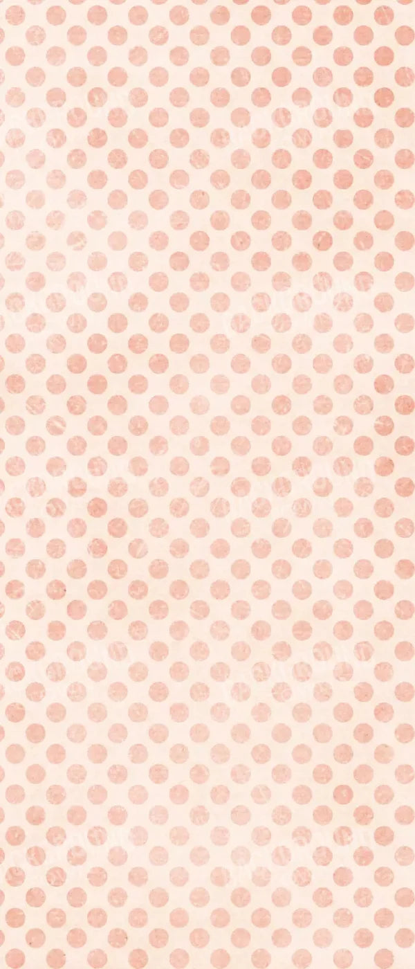 Polka Orange 5X12 Ultracloth For Westcott X-Drop ( 60 X 144 Inch ) Backdrop