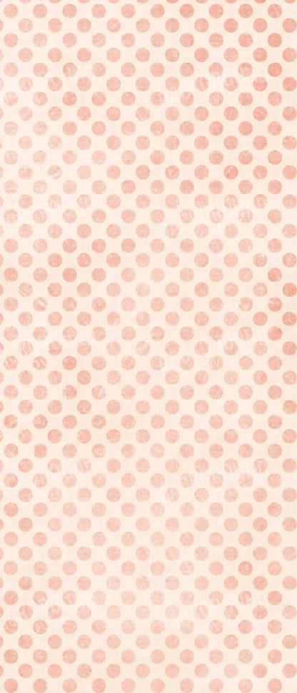 Polka Orange 5X12 Ultracloth For Westcott X-Drop ( 60 X 144 Inch ) Backdrop