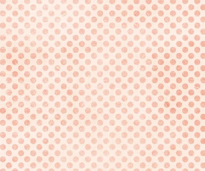 Polka Orange 5X42 Fleece ( 60 X 50 Inch ) Backdrop