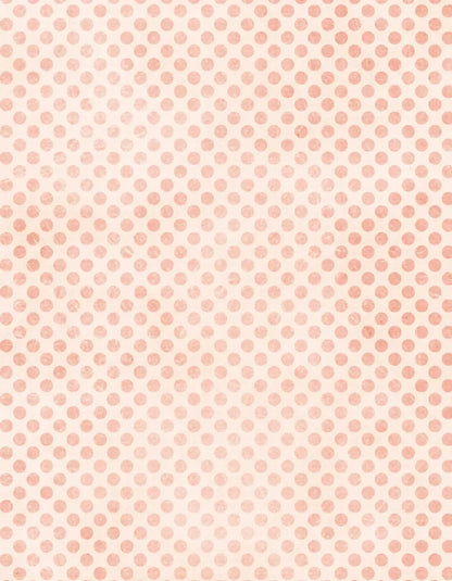 Polka Orange 6X8 Fleece ( 72 X 96 Inch ) Backdrop