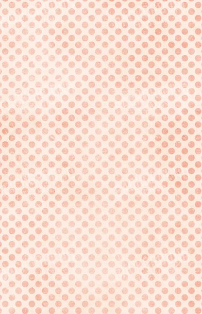 Polka Orange 8X12 Ultracloth ( 96 X 144 Inch ) Backdrop