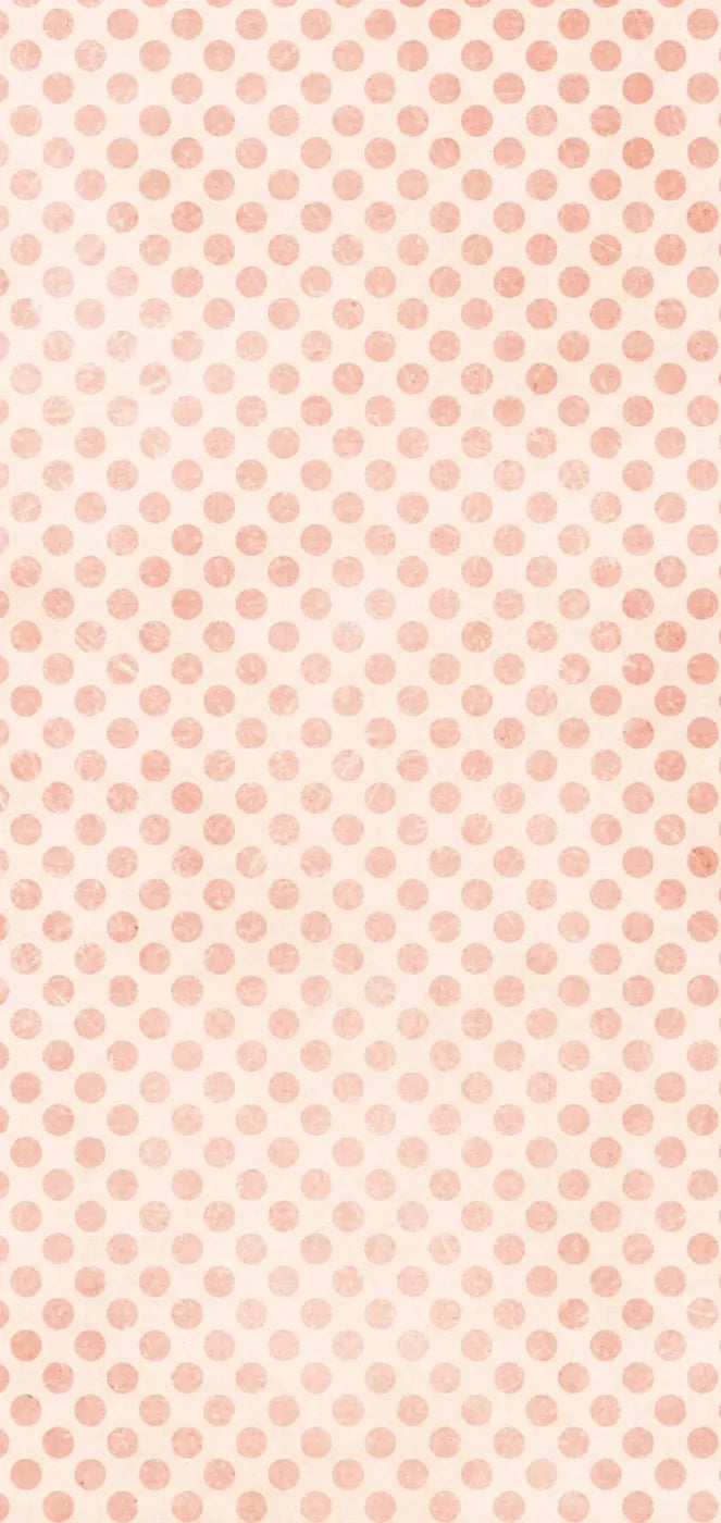 Polka Orange 8X16 Ultracloth ( 96 X 192 Inch ) Backdrop