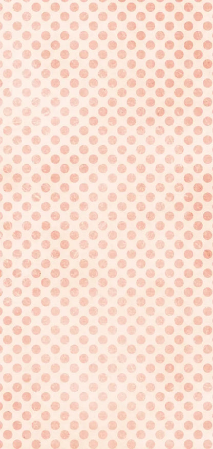 Polka Orange 8X16 Ultracloth ( 96 X 192 Inch ) Backdrop
