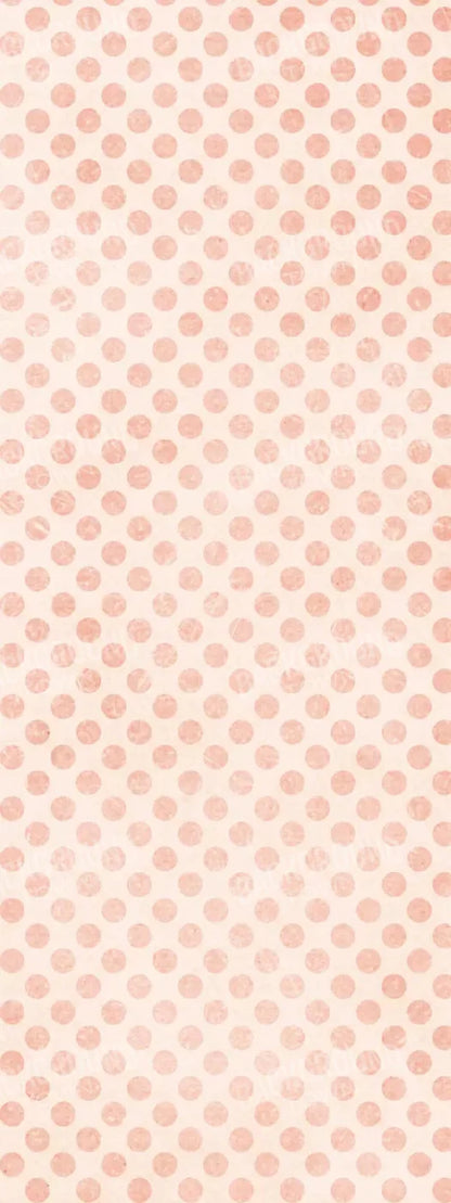 Polka Orange 8X20 Ultracloth ( 96 X 240 Inch ) Backdrop