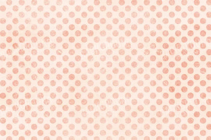 Polka Orange 8X5 Ultracloth ( 96 X 60 Inch ) Backdrop