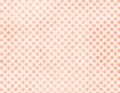 Polka Orange 8X6 Fleece ( 96 X 72 Inch ) Backdrop