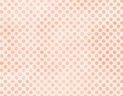 Polka Orange 8X6 Fleece ( 96 X 72 Inch ) Backdrop