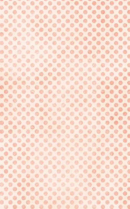 Polka Orange 9X14 Ultracloth ( 108 X 168 Inch ) Backdrop