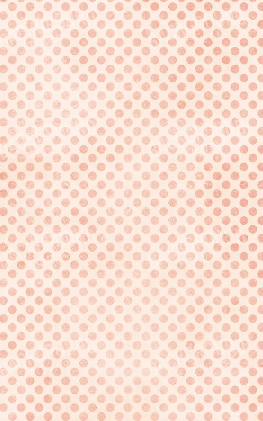 Polka Orange 9X14 Ultracloth ( 108 X 168 Inch ) Backdrop