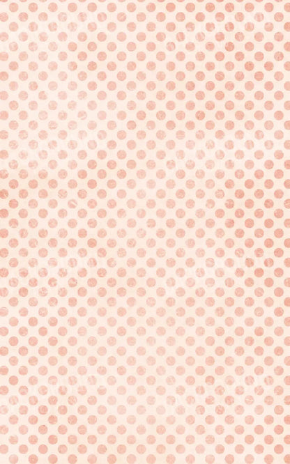 Polka Orange 9X14 Ultracloth ( 108 X 168 Inch ) Backdrop