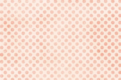 Polka Orange 5X4 Rubbermat Floor ( 60 X 48 Inch ) Backdrop