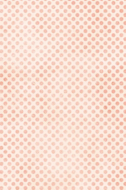 Polka Orange 4X5 Rubbermat Floor ( 48 X 60 Inch ) Backdrop