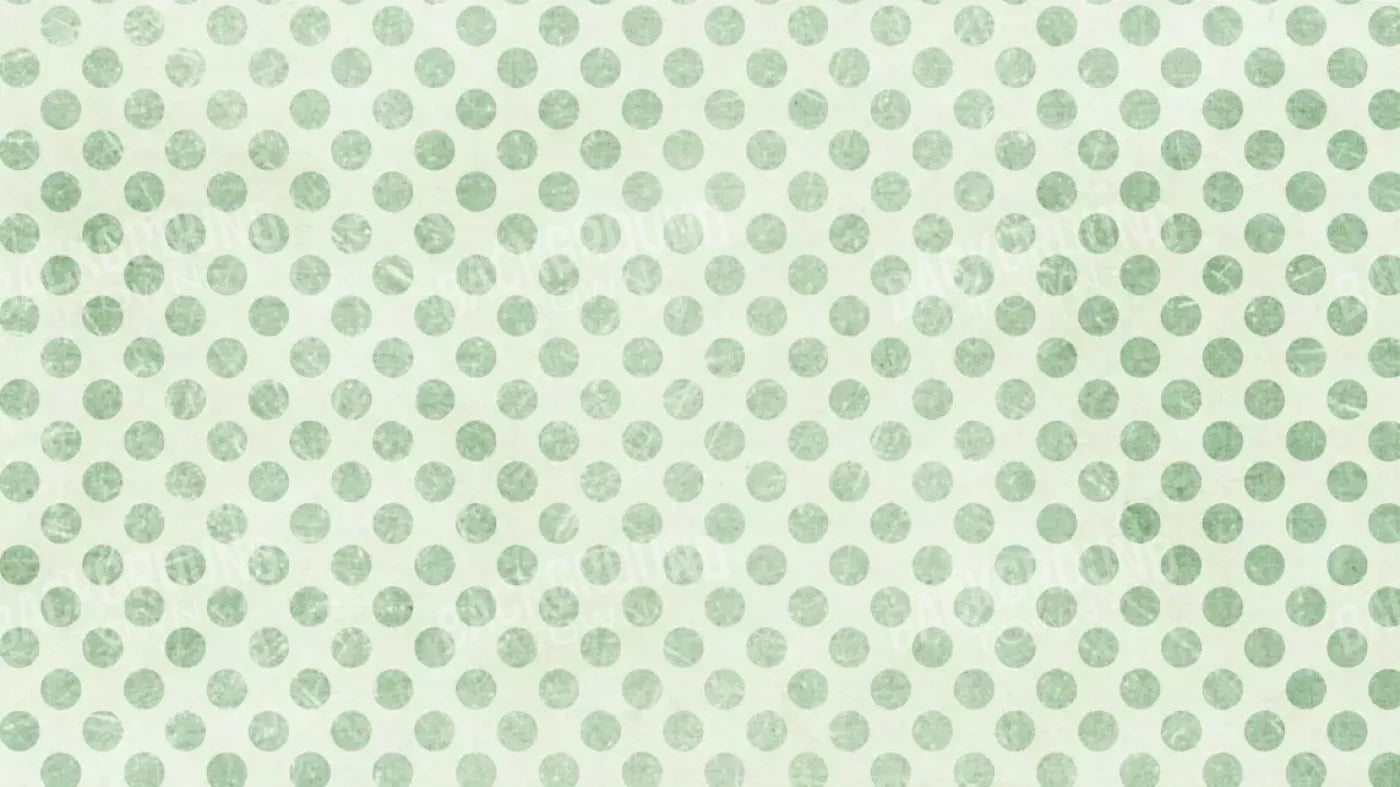 Polka Pea 14’X8’ Ultracloth (168 X 96 Inch) Backdrop