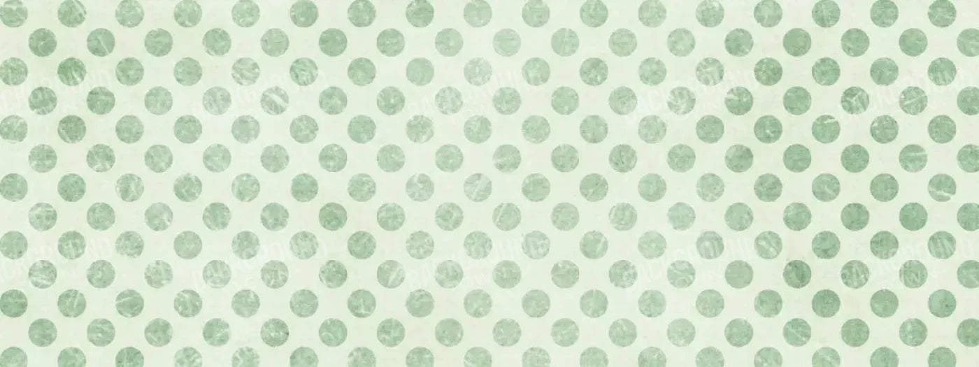 Polka Pea 20’X8’ Ultracloth (240 X 96 Inch) Backdrop