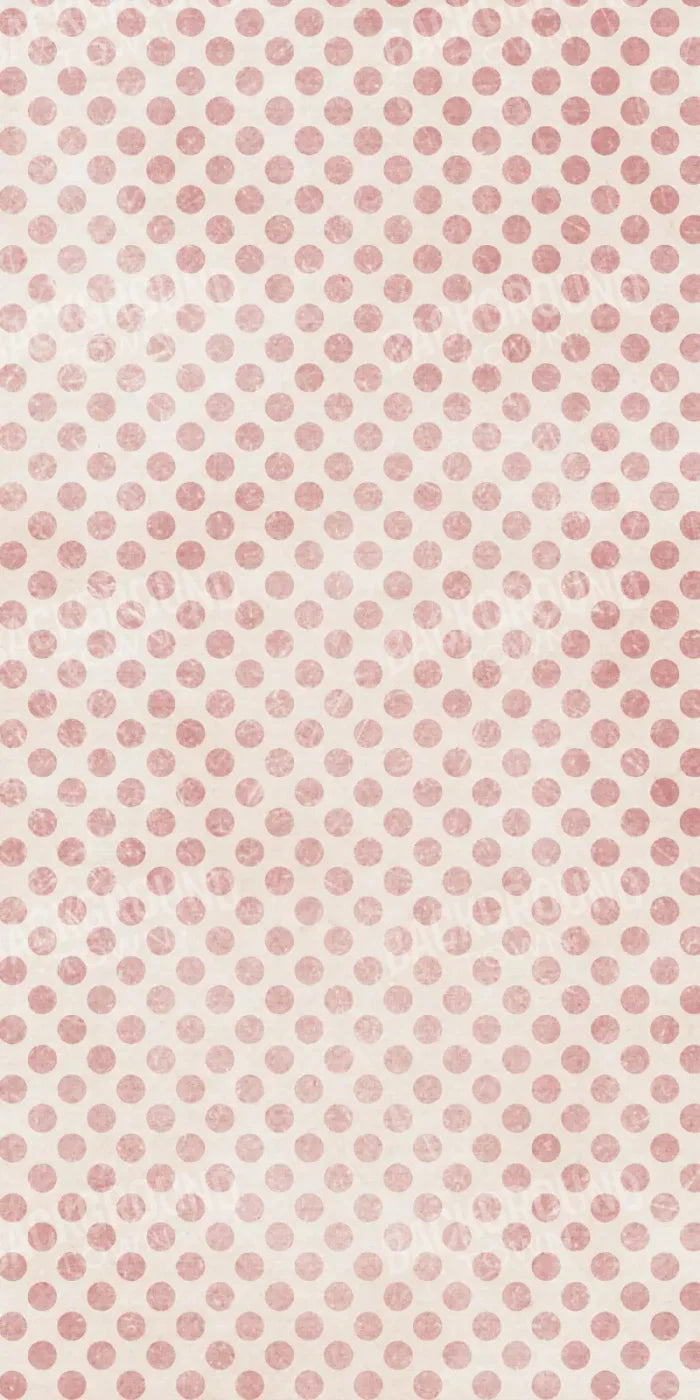 Polka Pink 10’X20’ Ultracloth (120 X 240 Inch) Backdrop