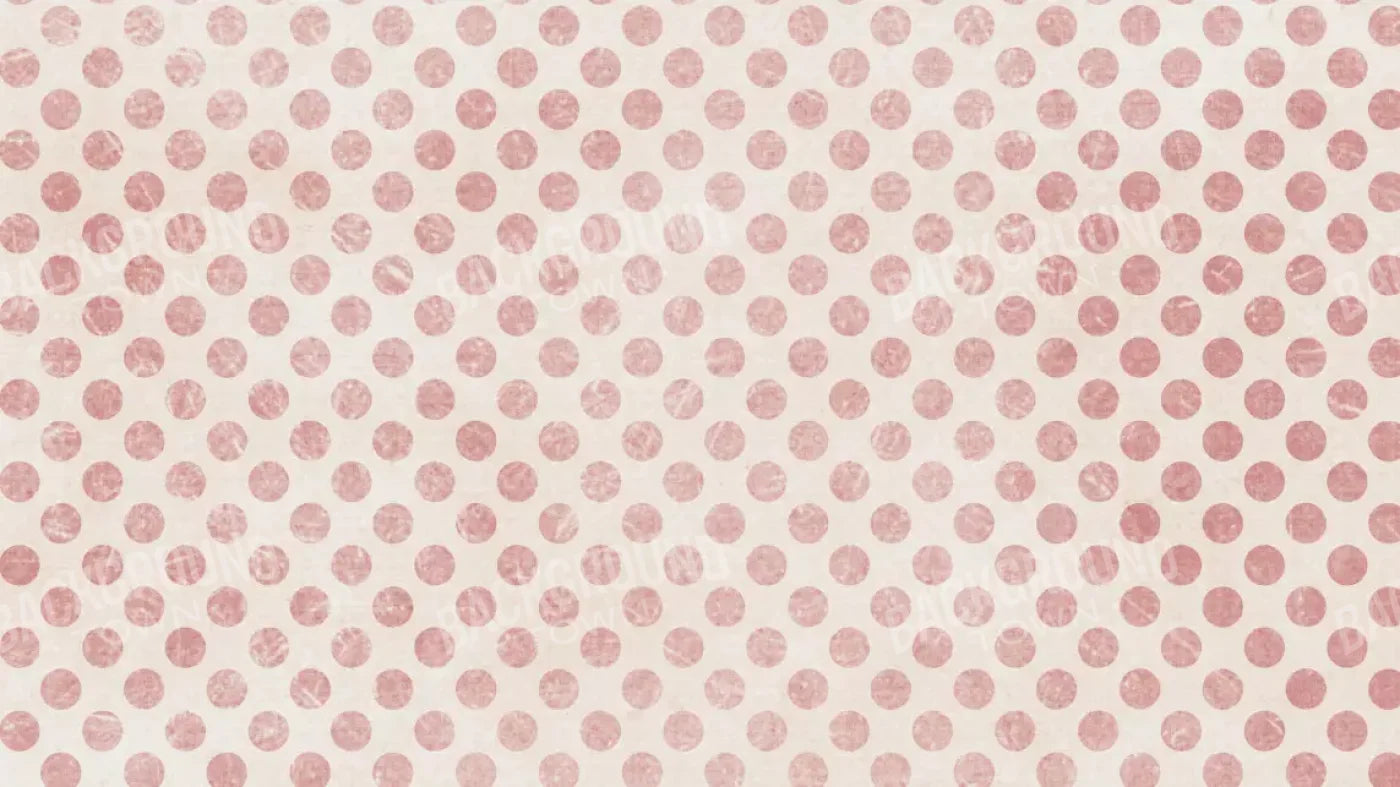 Polka Pink 14’X8’ Ultracloth (168 X 96 Inch) Backdrop