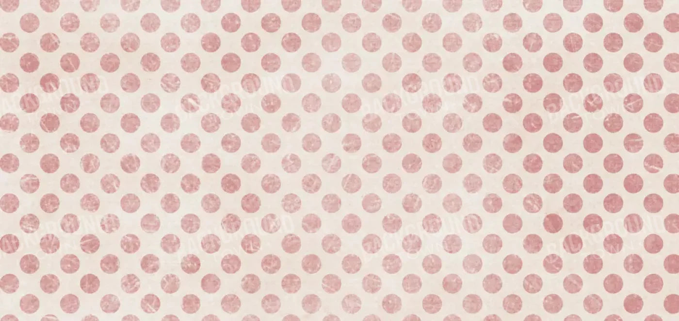 Polka Pink 16’X8’ Ultracloth (192 X 96 Inch) Backdrop