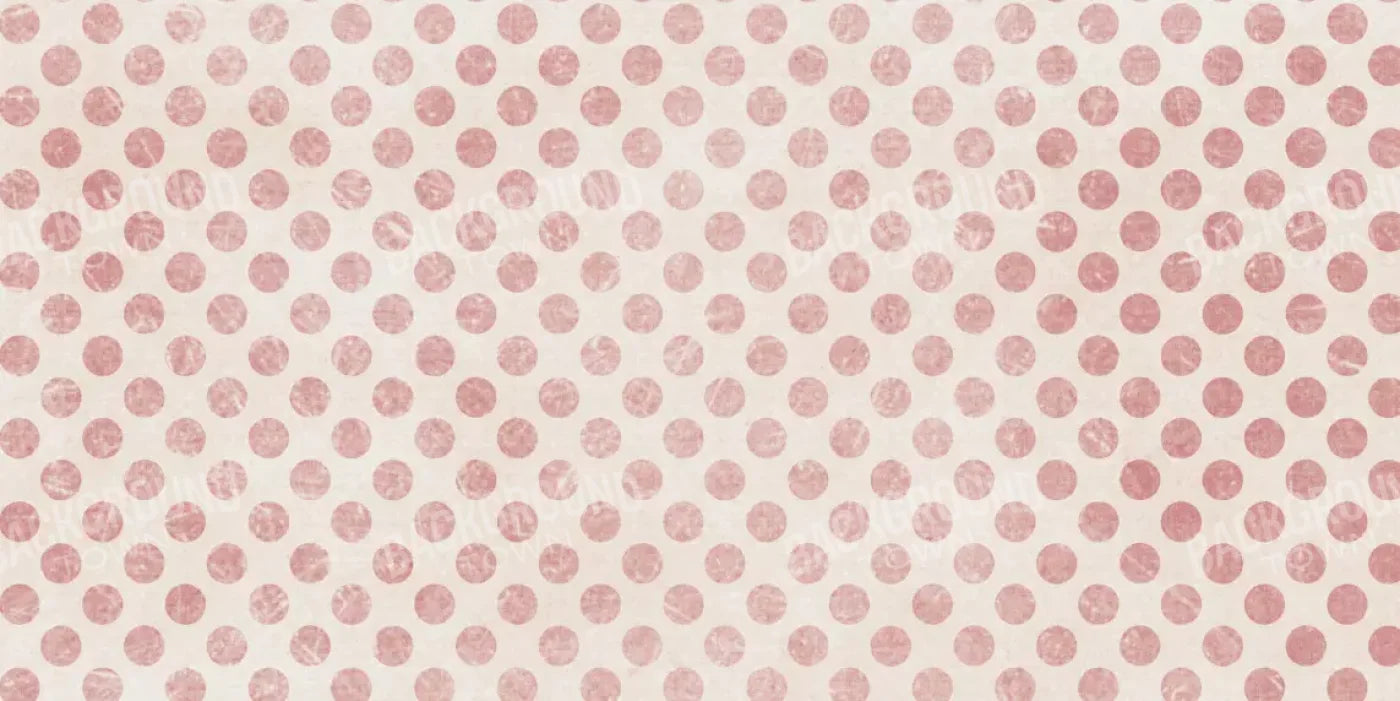 Polka Pink 20’X10’ Ultracloth (240 X 120 Inch) Backdrop