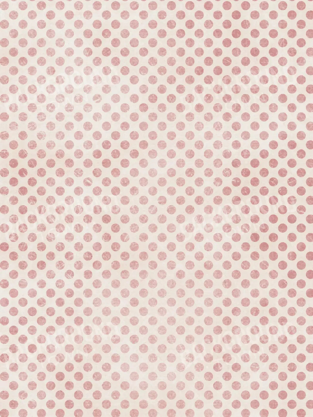 Polka Pink 5’X6’8’ Fleece (60 X 80 Inch) Backdrop